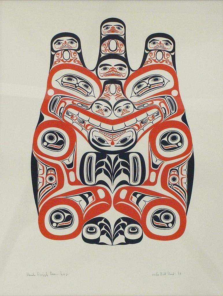 Bill (William) Ronald Reid (1920-1998) - HAIDA GRIZZLY