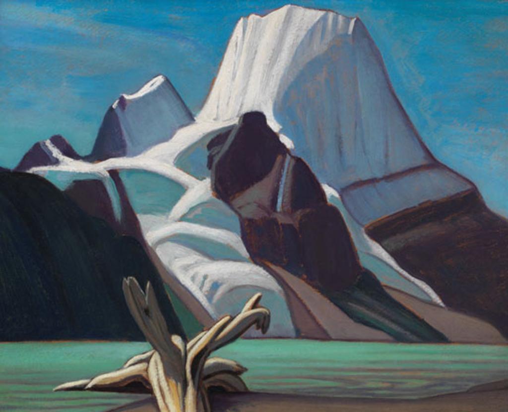 Lawren Stewart Harris (1885-1970) - Mount Robson from Berg Lake