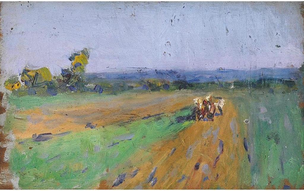 Mary Alexandra Bell Eastlake (1864-1951) - Ploughing
