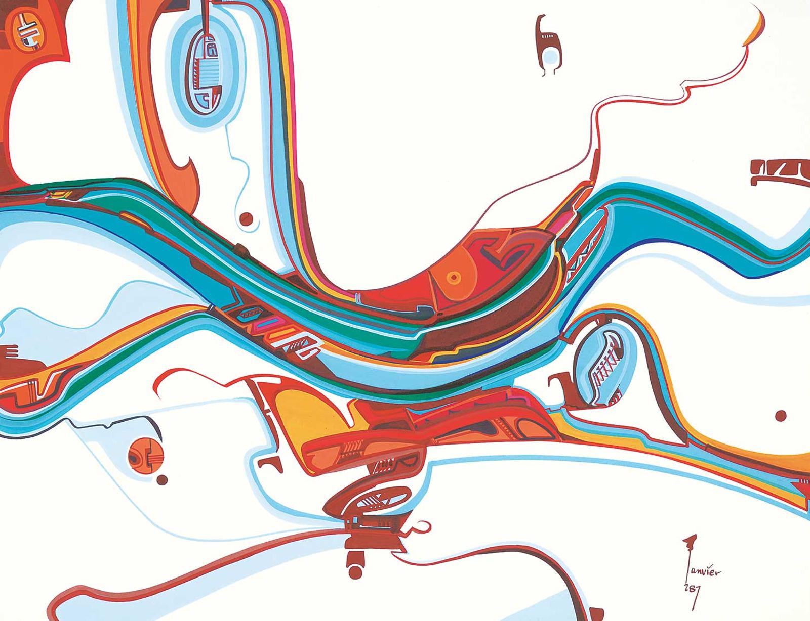 Alex Simeon Janvier (1935-2024) - The Last One at Sherwood Park