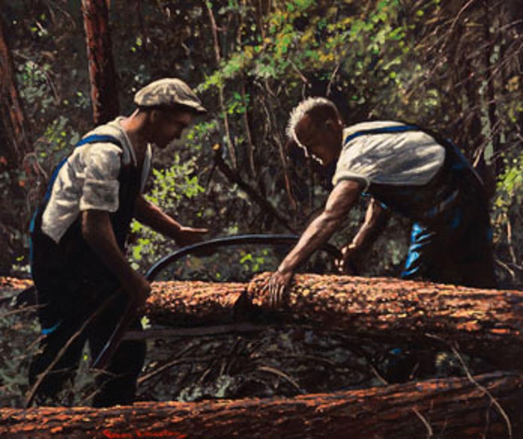 Frank (Franz) Hans Johnston (1888-1949) - Lumberjacks
