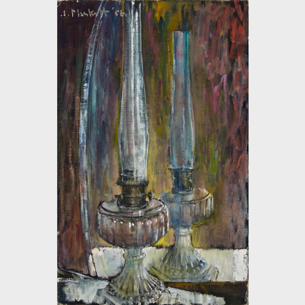 Joseph (Joe) Francis Plaskett (1918-2014) - The Oil Lamp
