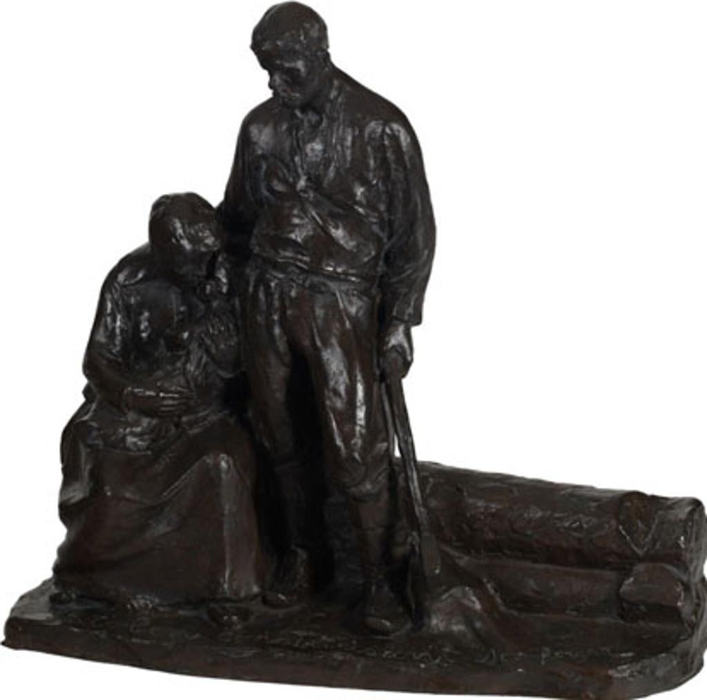 Alfred Laliberté (1878-1953) - Le colon construisant son foyer