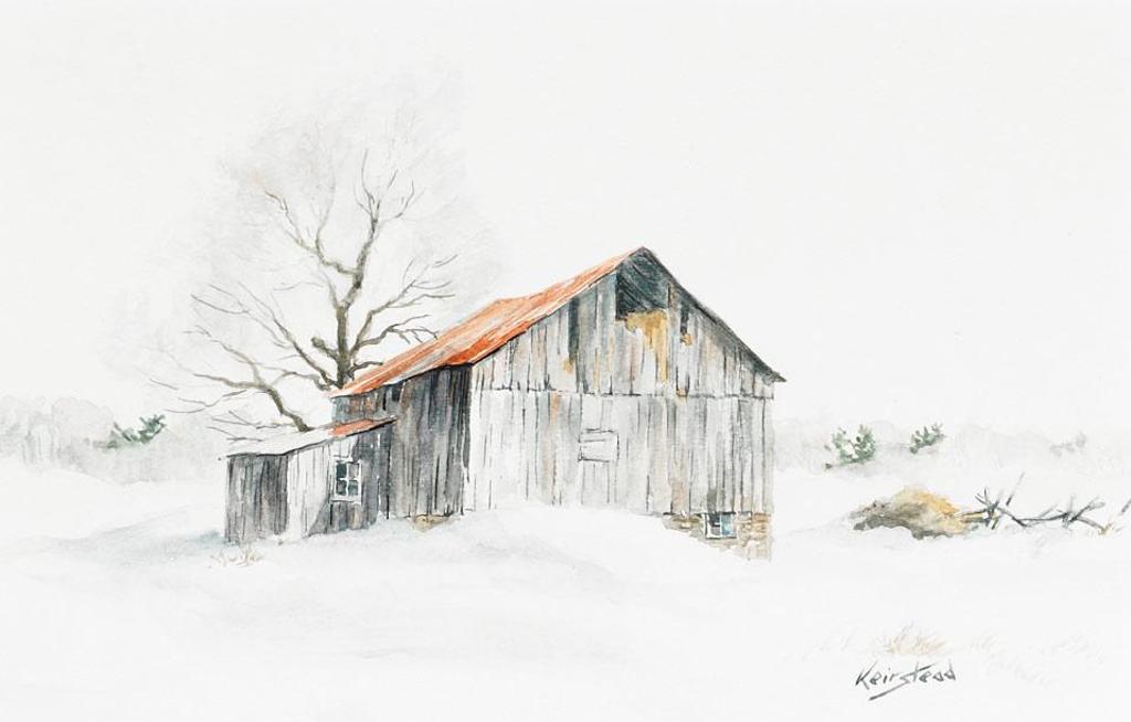 James Lorimer Keirstead (1932-2020) - Barn In Winter
