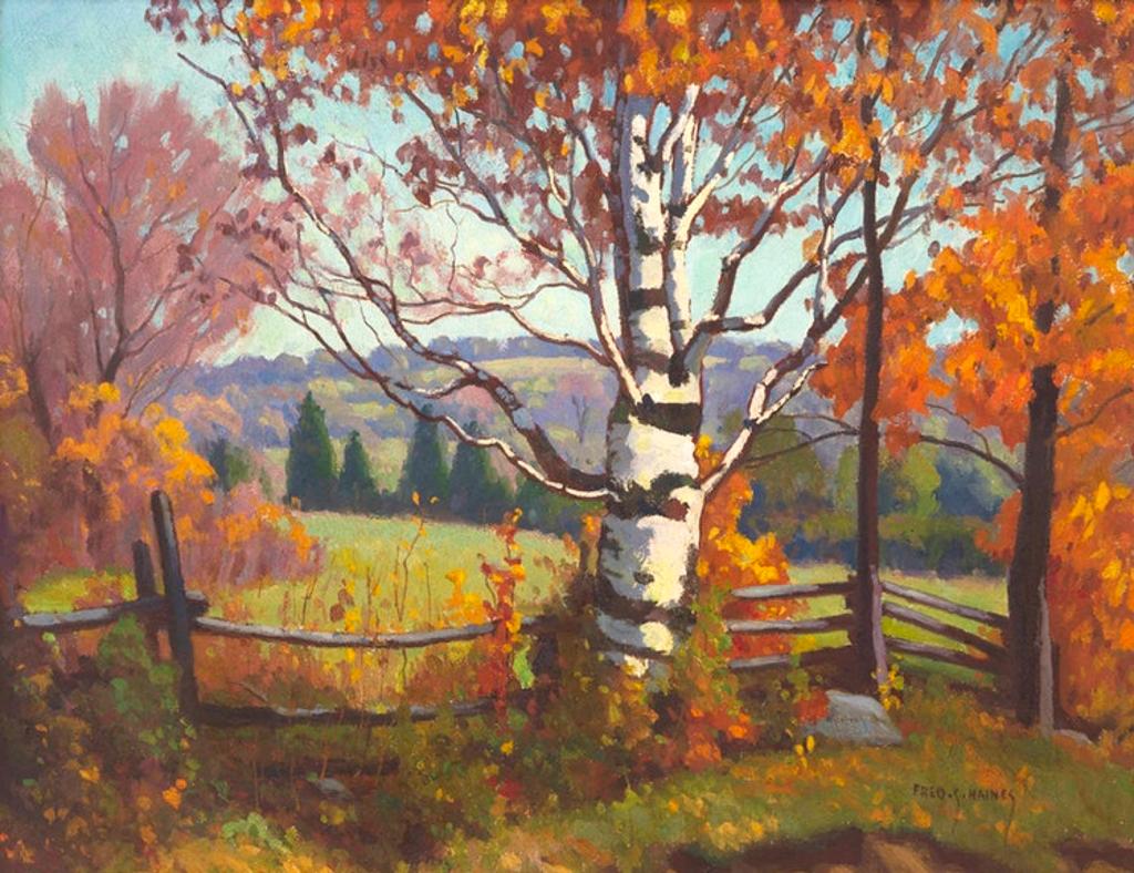 Frederick Stanley Haines (1879-1960) - Birch Haliburton, Between Haliburton and Wilberforce
