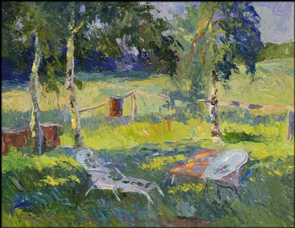 Nicholas (Nickola) de Grandmaison (1892-1978) - Behind the Studio