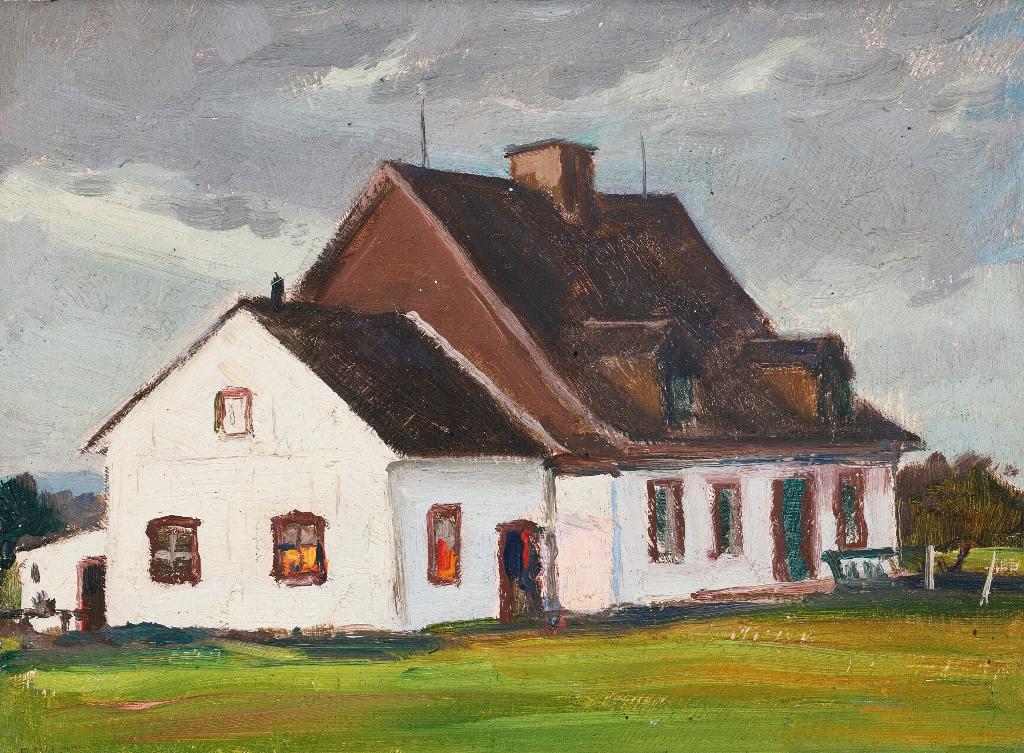Robert Wakeham Pilot (1898-1967) - Old Farmhouse At Beaumont