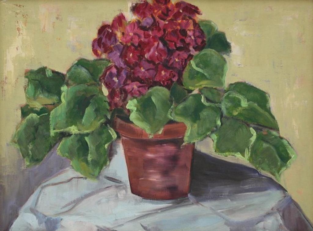 Edith Liepa - Purple Violets Still-Life