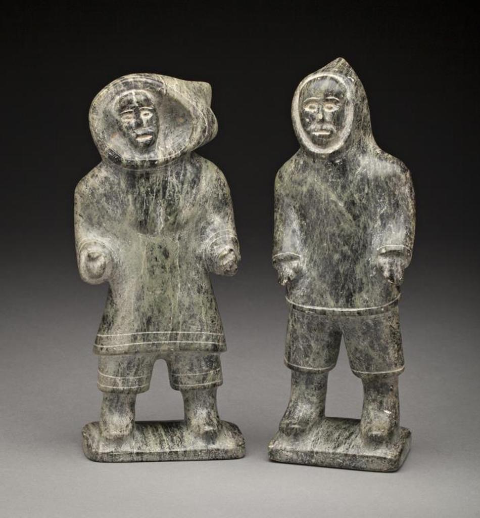Pauloosie Karpik (1911-1988) - PANGNIRTUNG, Standing Couple, early 1960s