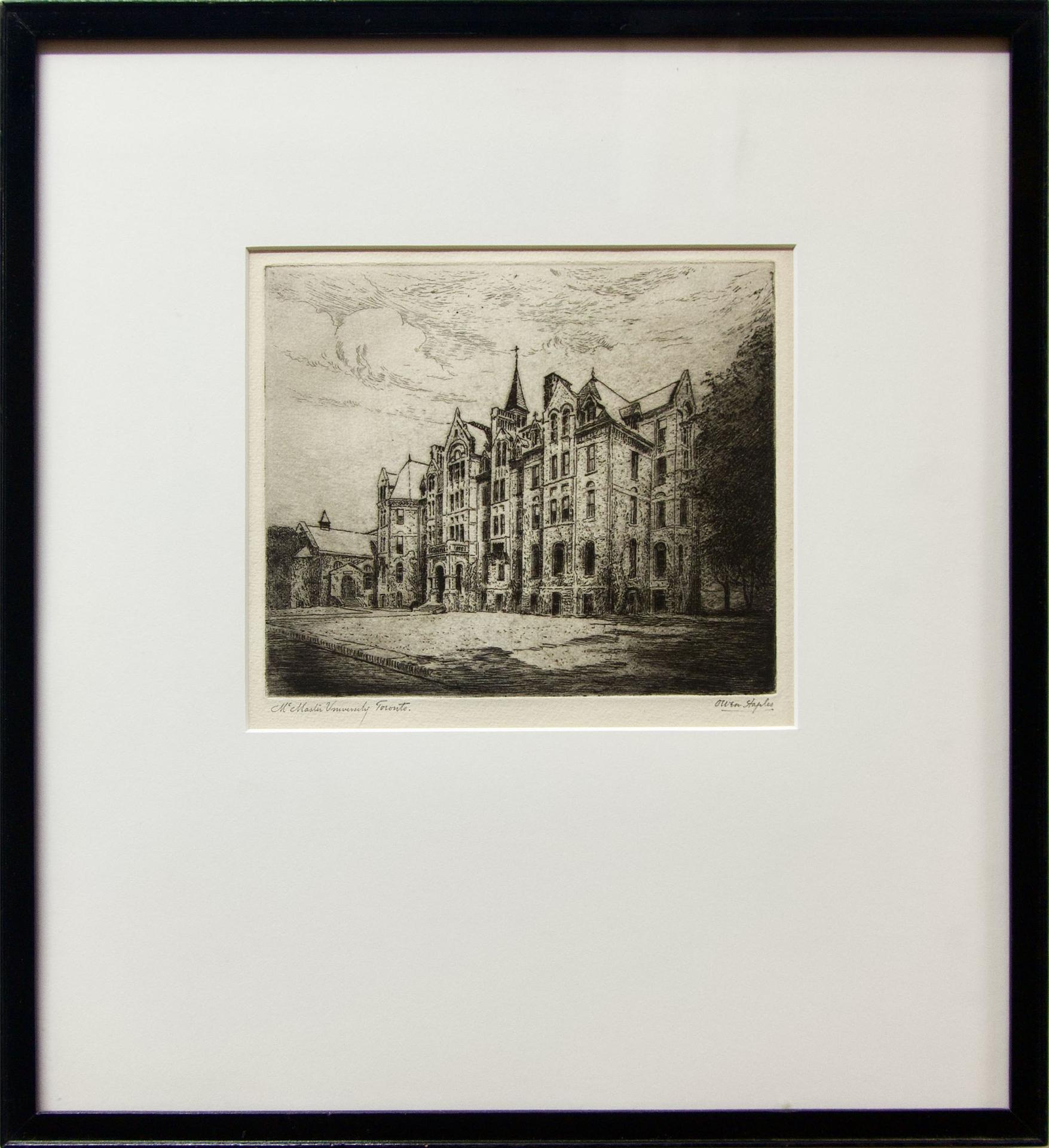 Owen B. Staples (1866-1949) - Mcmaster University, Toronto