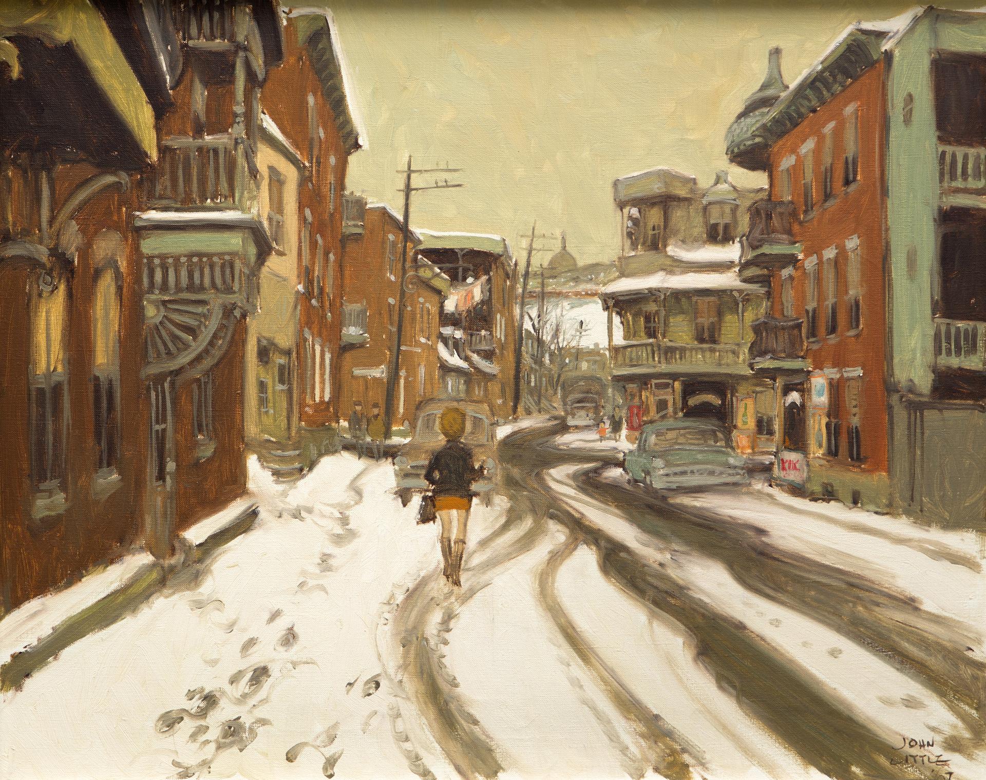 John Geoffrey Caruthers Little (1928-2024) - Rue Saint-Philippe (quartier Saint-Henri, Montréal), 1967