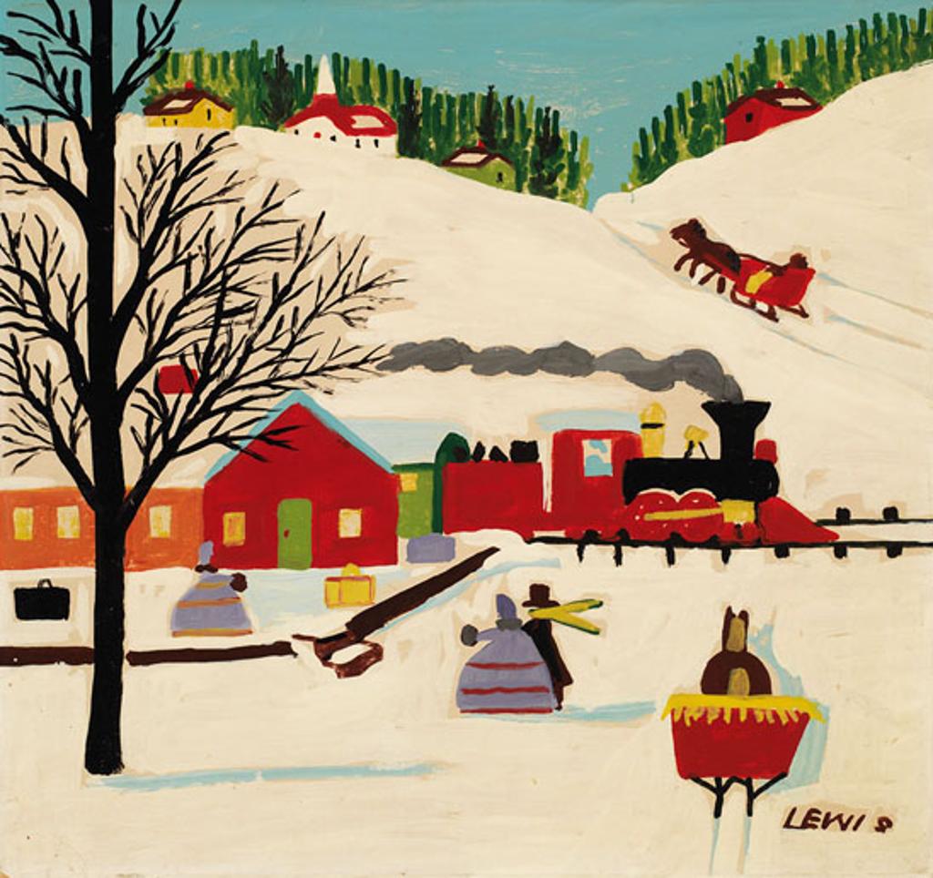 Maud Kathleen Lewis (1903-1970) - Making the Train