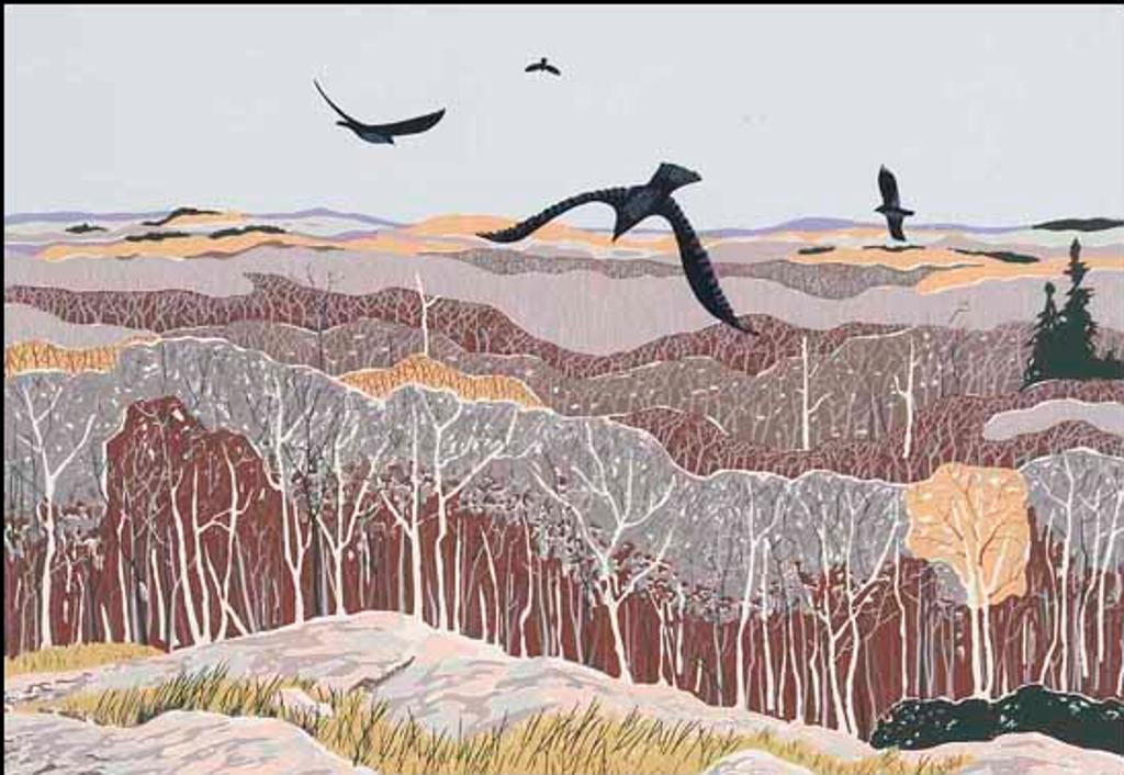 Robert Theodore Kost (1936-2003) - Four Crows (02076/2013-1139)