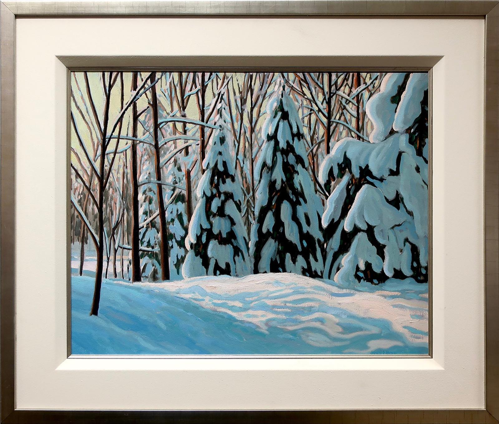 Norman Richard Brown (1958-1999) - Light And Snow (Winter Forest Series)