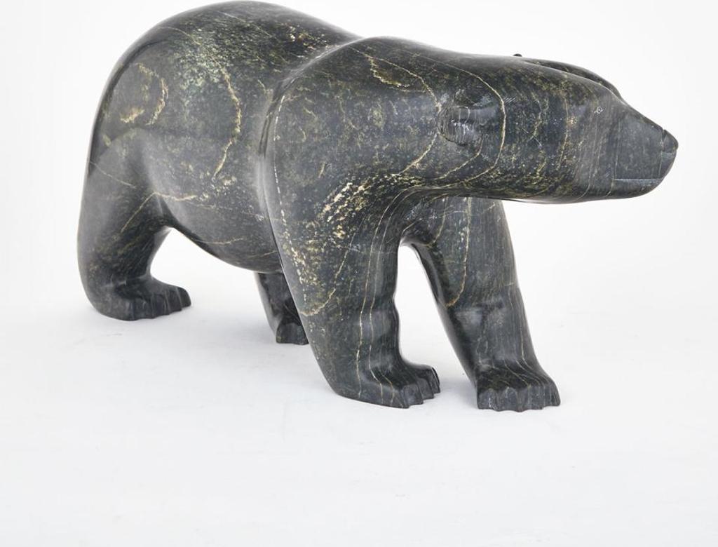 Ashevak Tunnillie (1956-2018) - Walking Polar Bear