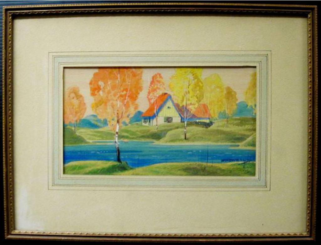 Graham Norble Norwell (1901-1967) - House By River
