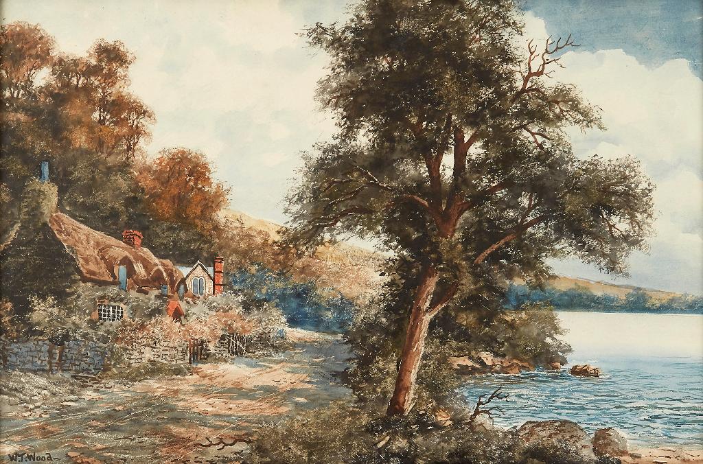 W.T. Wood - Cottage Landscape