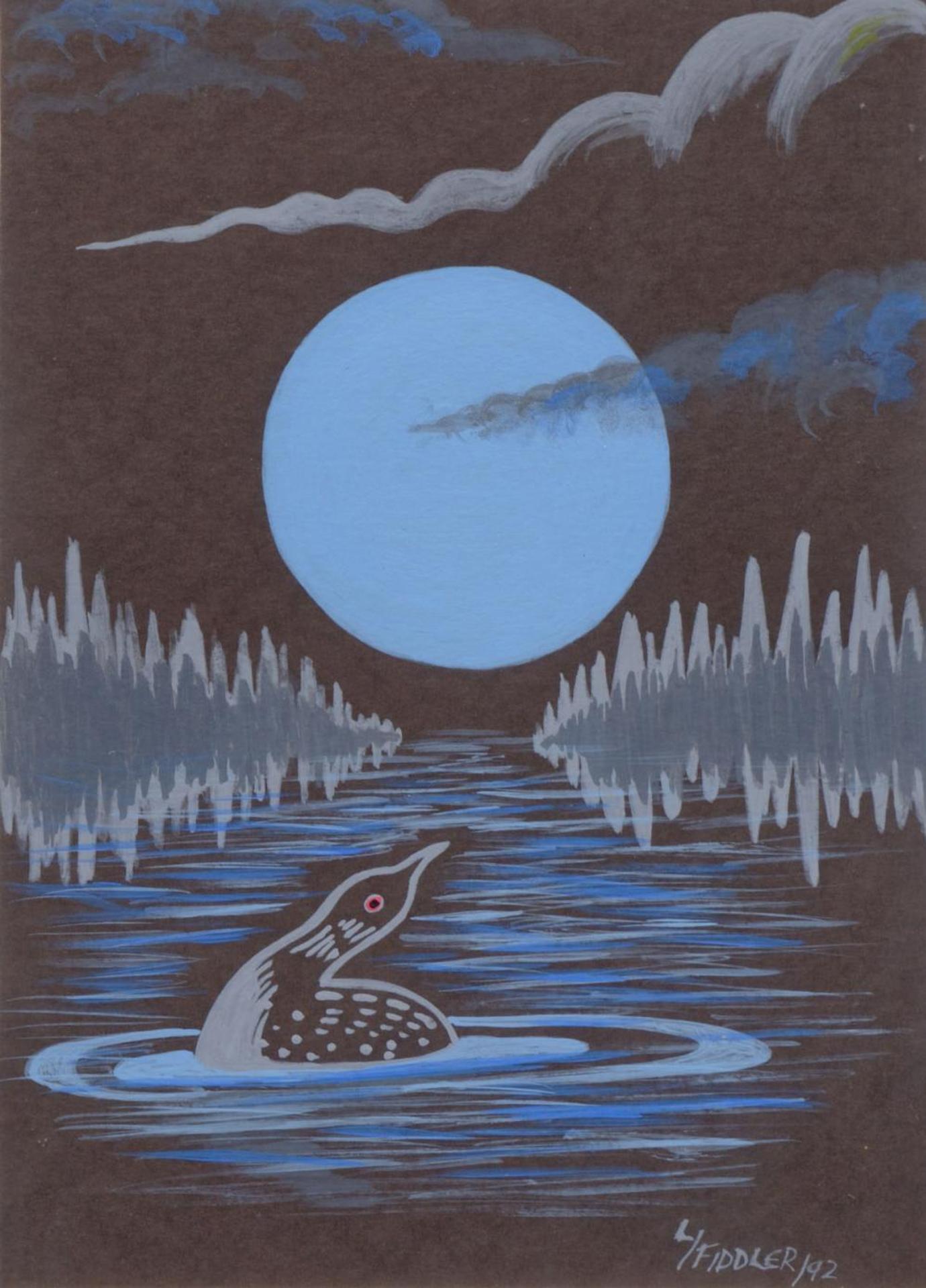 Lloyd Fiddler - Untitled - Moon