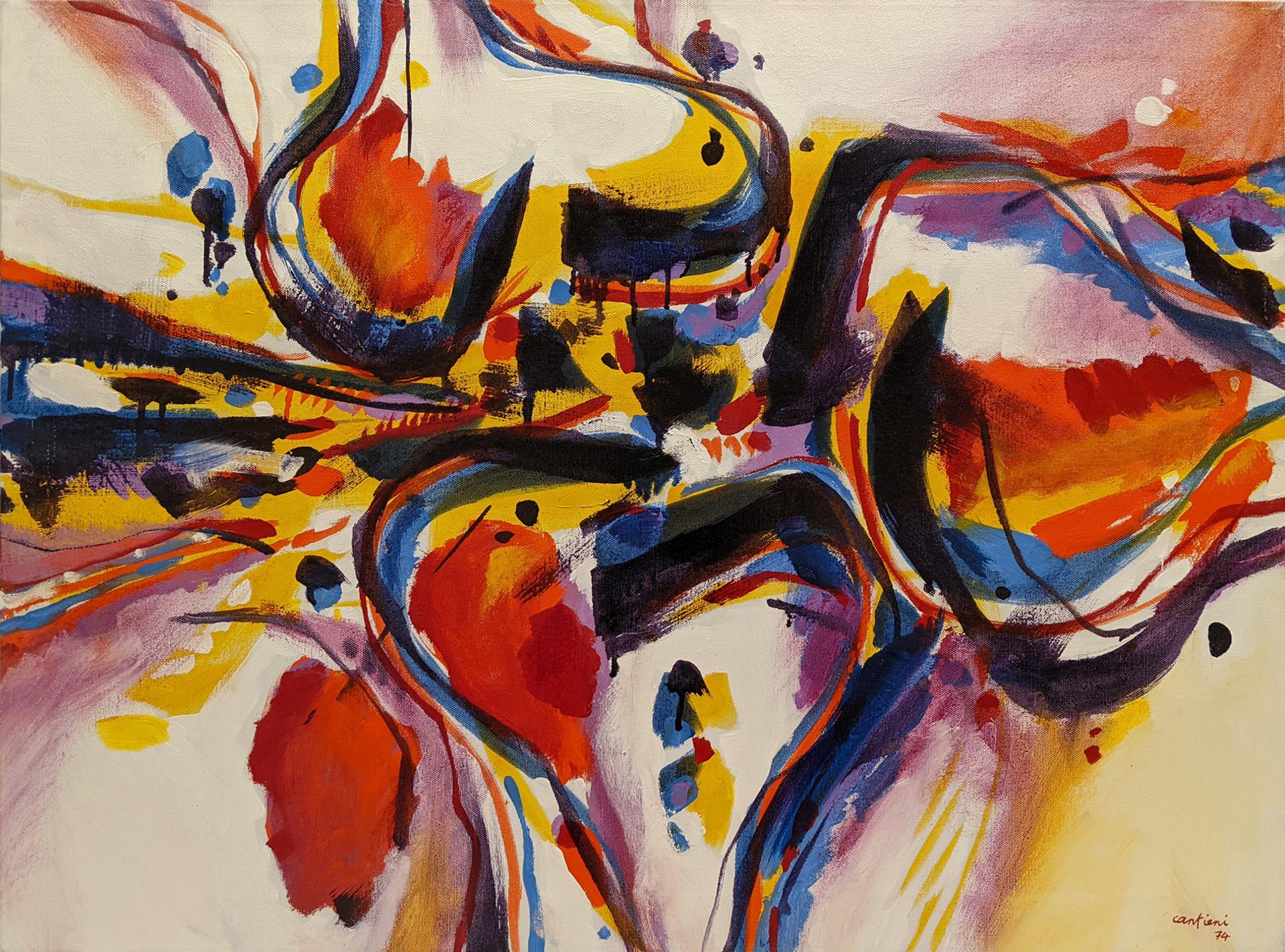 Graham Cantieni (1942) - Sans titre / Untitled, 1974