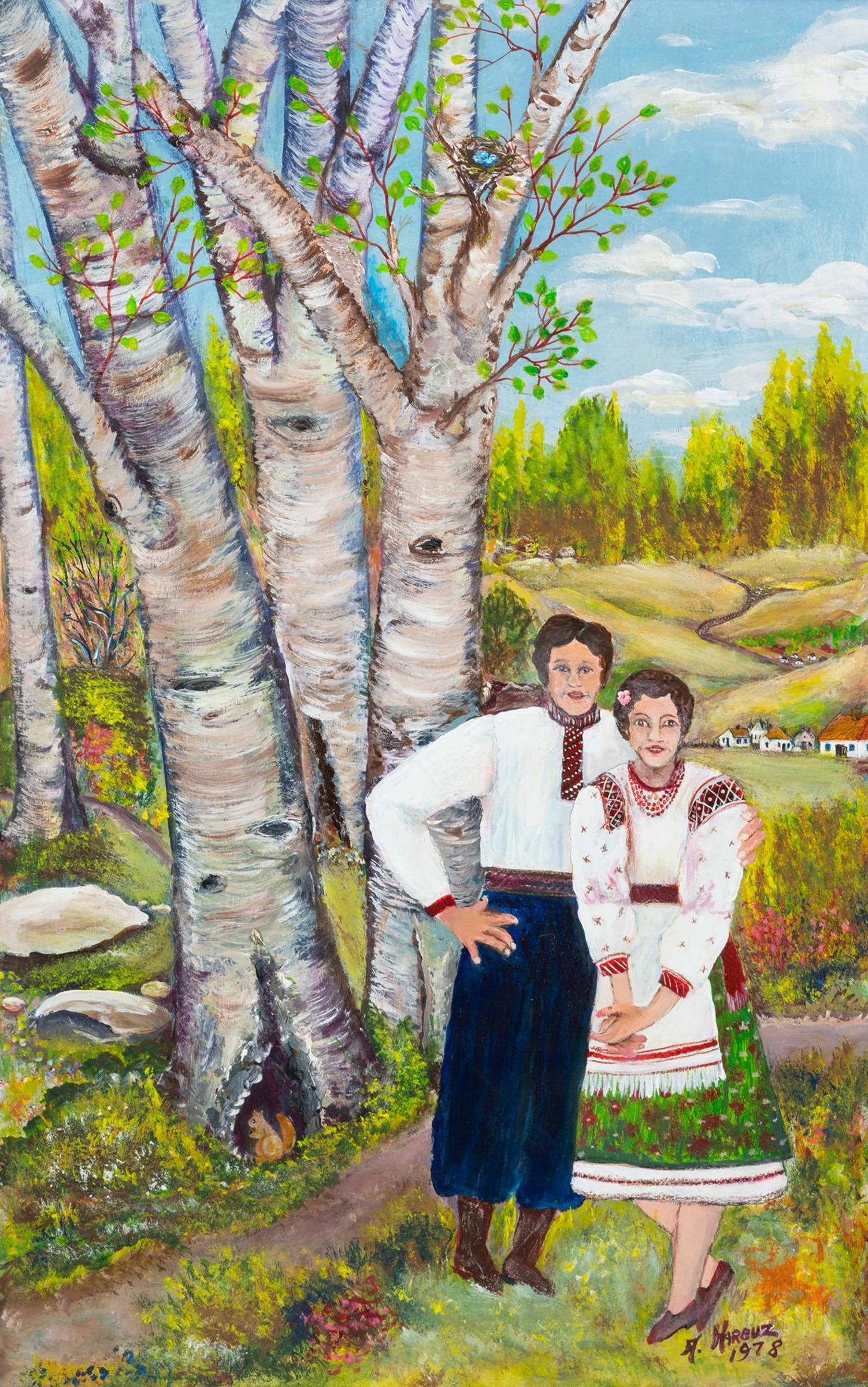 Ann Alexandra Harbuz (1908-1989) - Springtime Portrait