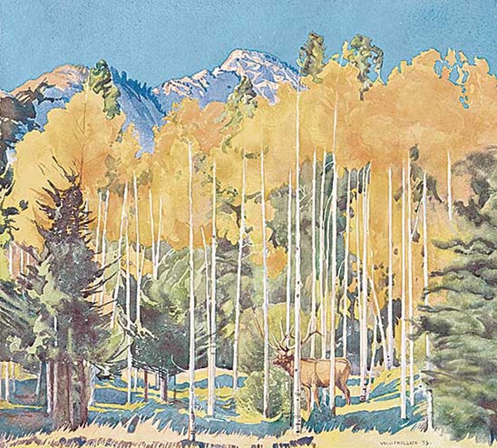 Walter Joseph (W.J.) Phillips (1884-1963) - Under Mt. Norquay