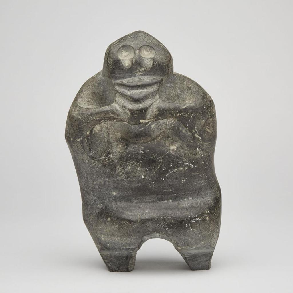 John Kavik (1897-1993) - A Figure Eating
