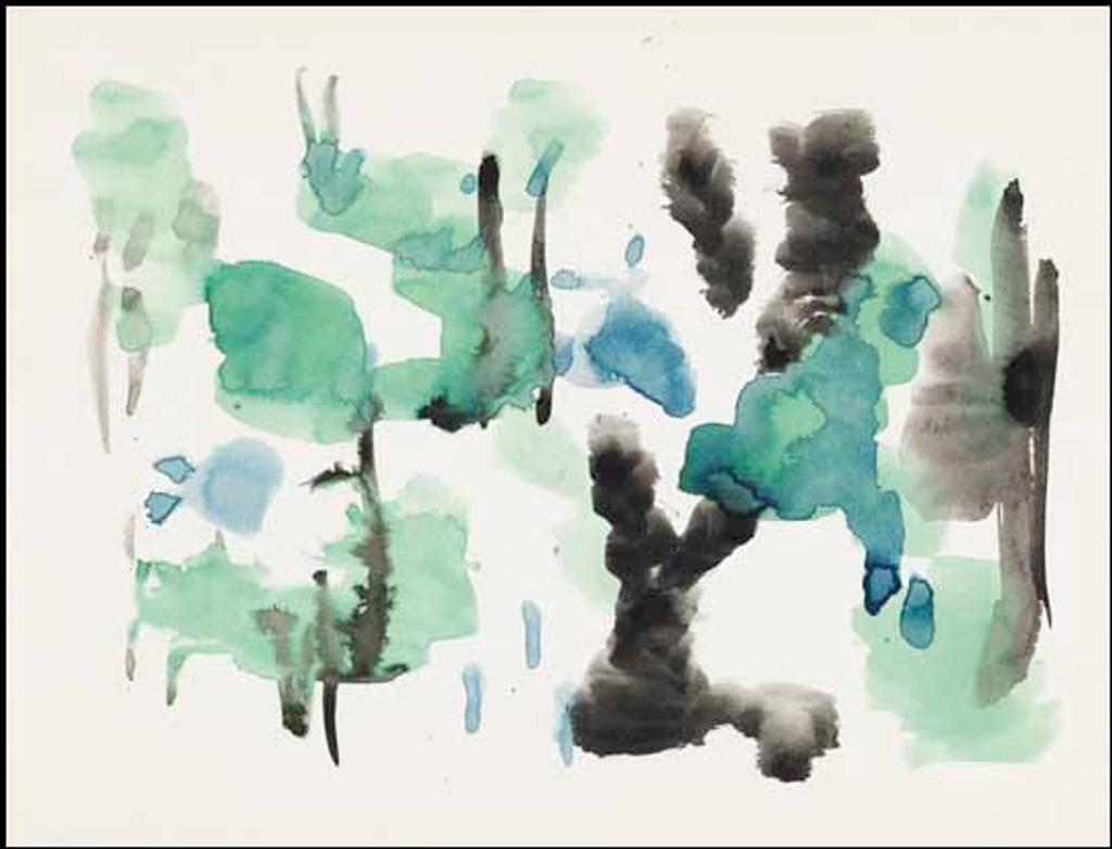 Paul-Émile Borduas (1905-1960) - Aquarelle no. 4