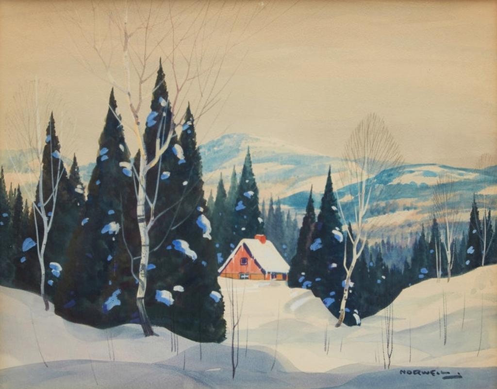 Graham Norble Norwell (1901-1967) - Winter Landscape