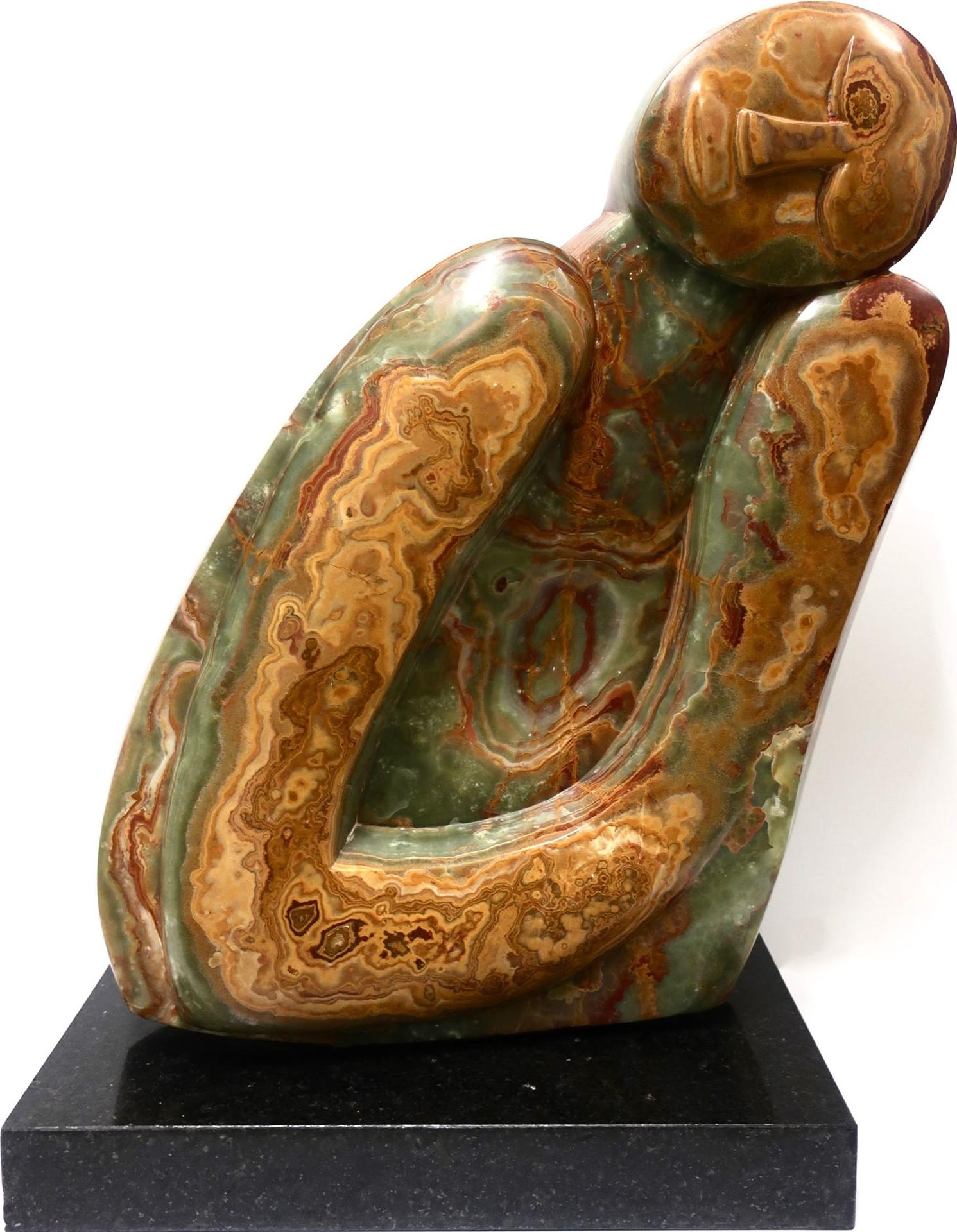 Stanley Lewis (1930-2006) - Figure Resting Head On Shoulder
