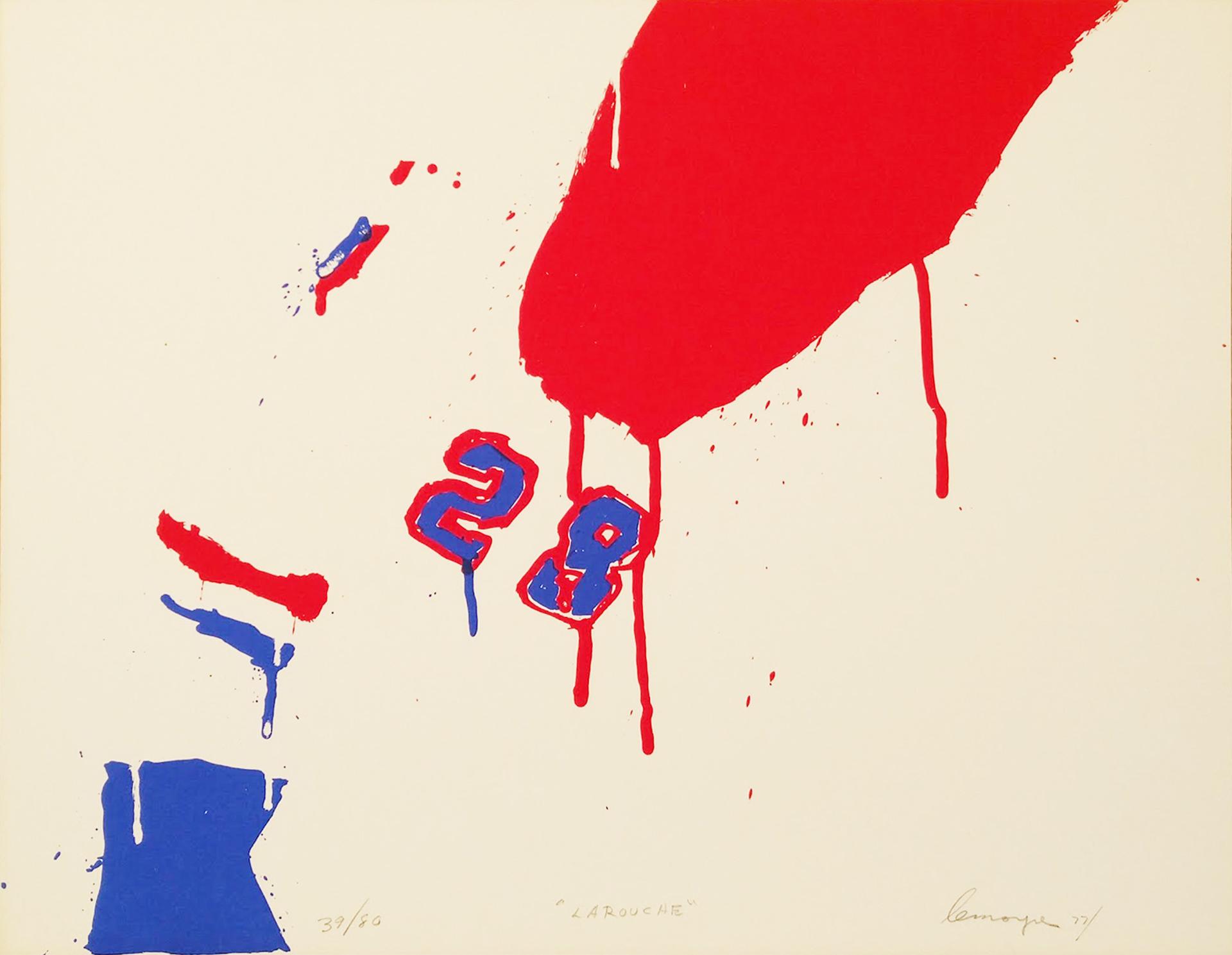 Serge Lemoyne (1941-1998) - Larouche, 1978