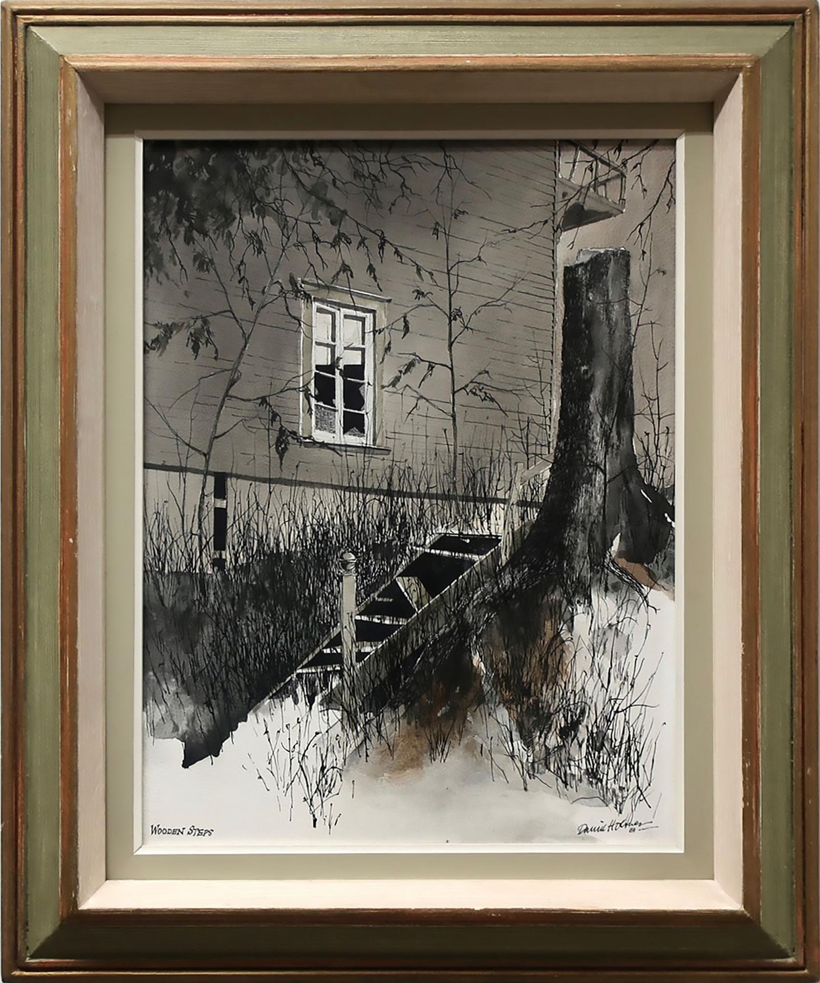David Bryan Holmes (1936-1994) - Wooden Steps
