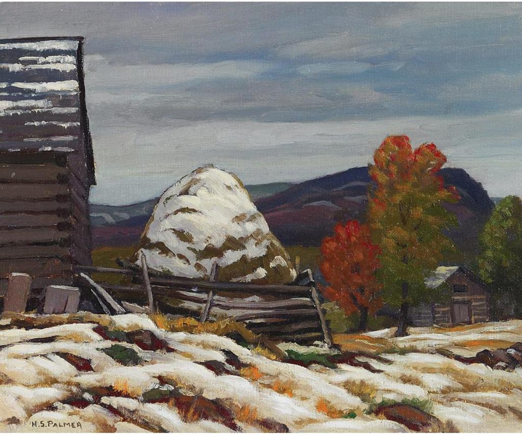 Herbert Sidney Palmer (1881-1970) - Sketch For “Early Snow In October”