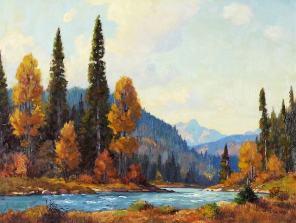 Roland Gissing (1895-1967) - Ghost River, Fall