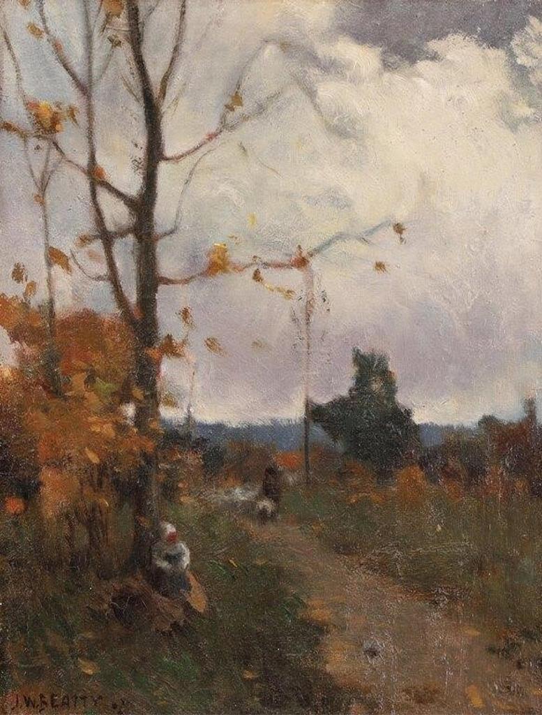 John William (J.W.) Beatty (1869-1941) - European Country Scene
