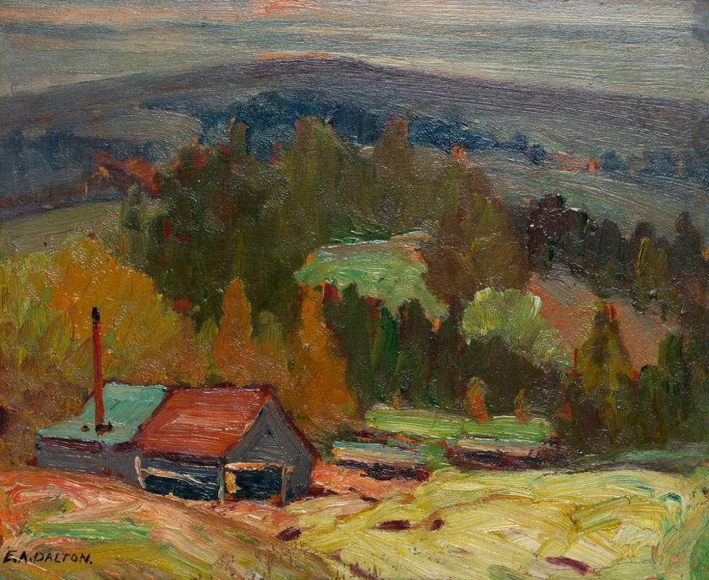 Ernest Alfred Dalton (1887-1963) - Old Saw Mill