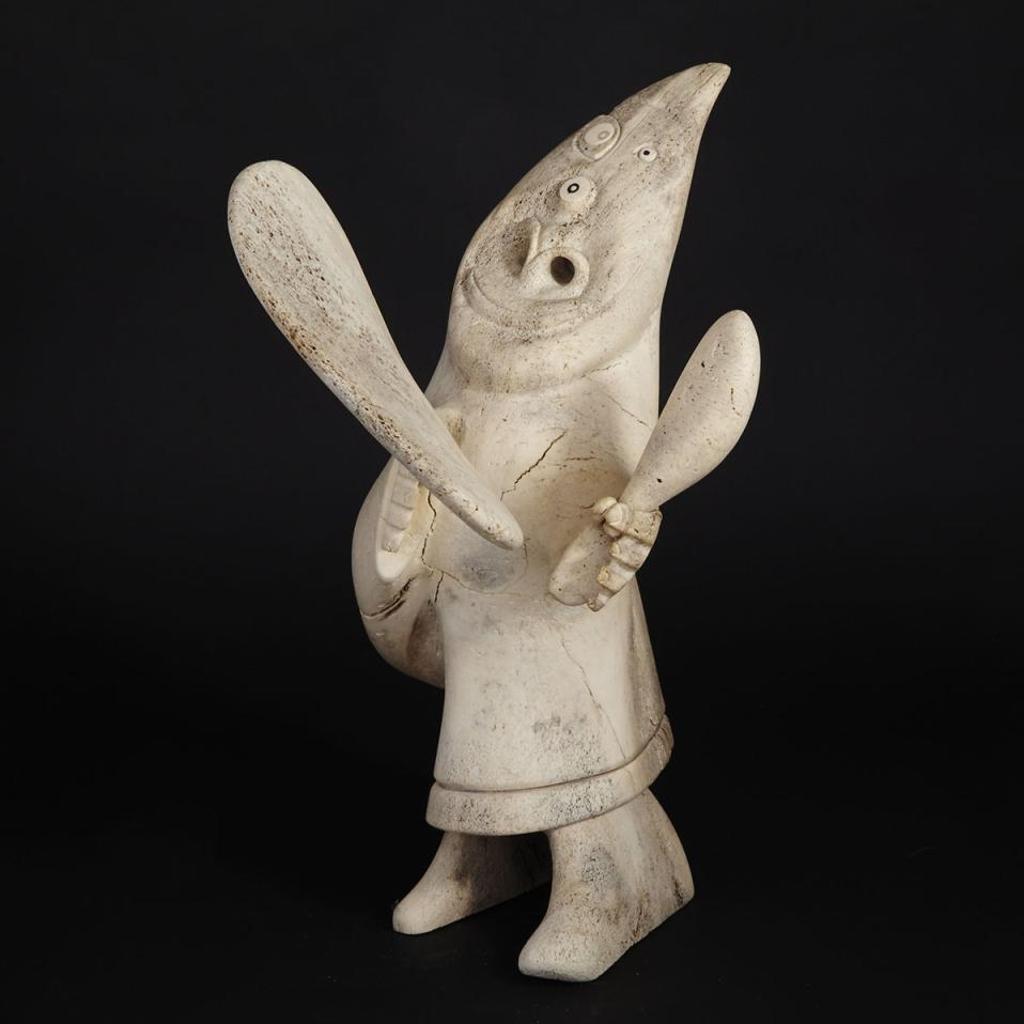 Karoo Ashevak (1940-1974) - Shaman Drummer