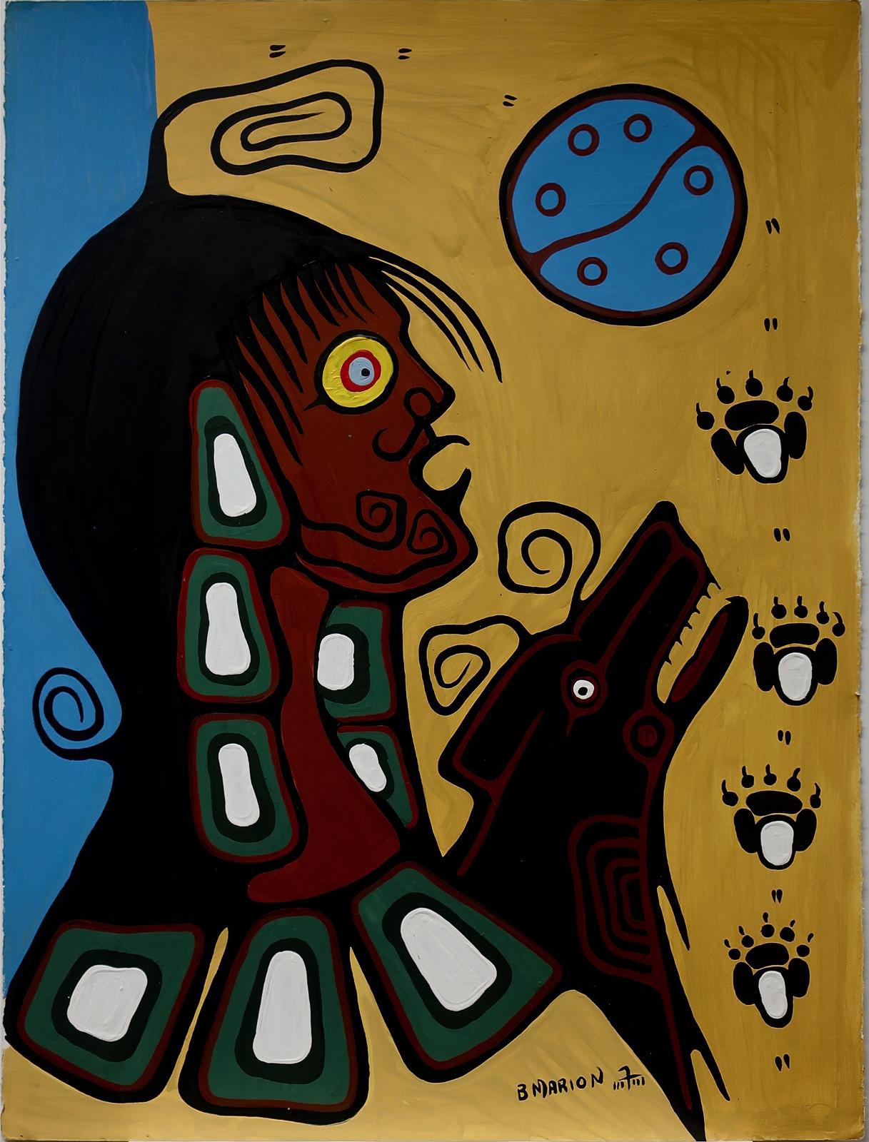 Brian Marion (1960-2011) - Wolf Tracks