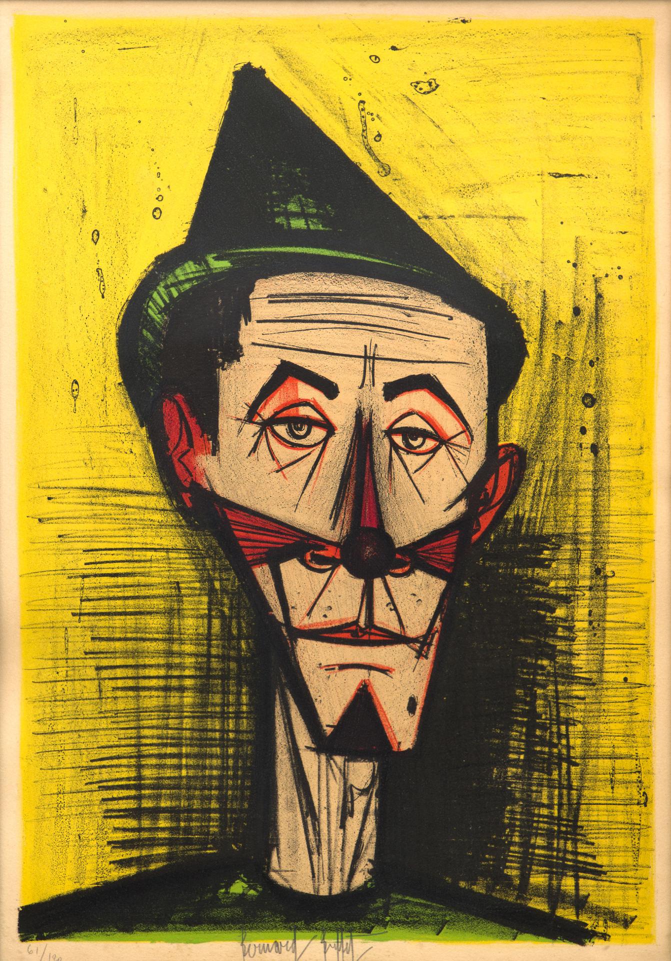 Bernard Buffet (1928-1999) - Le clown pointu, 1968