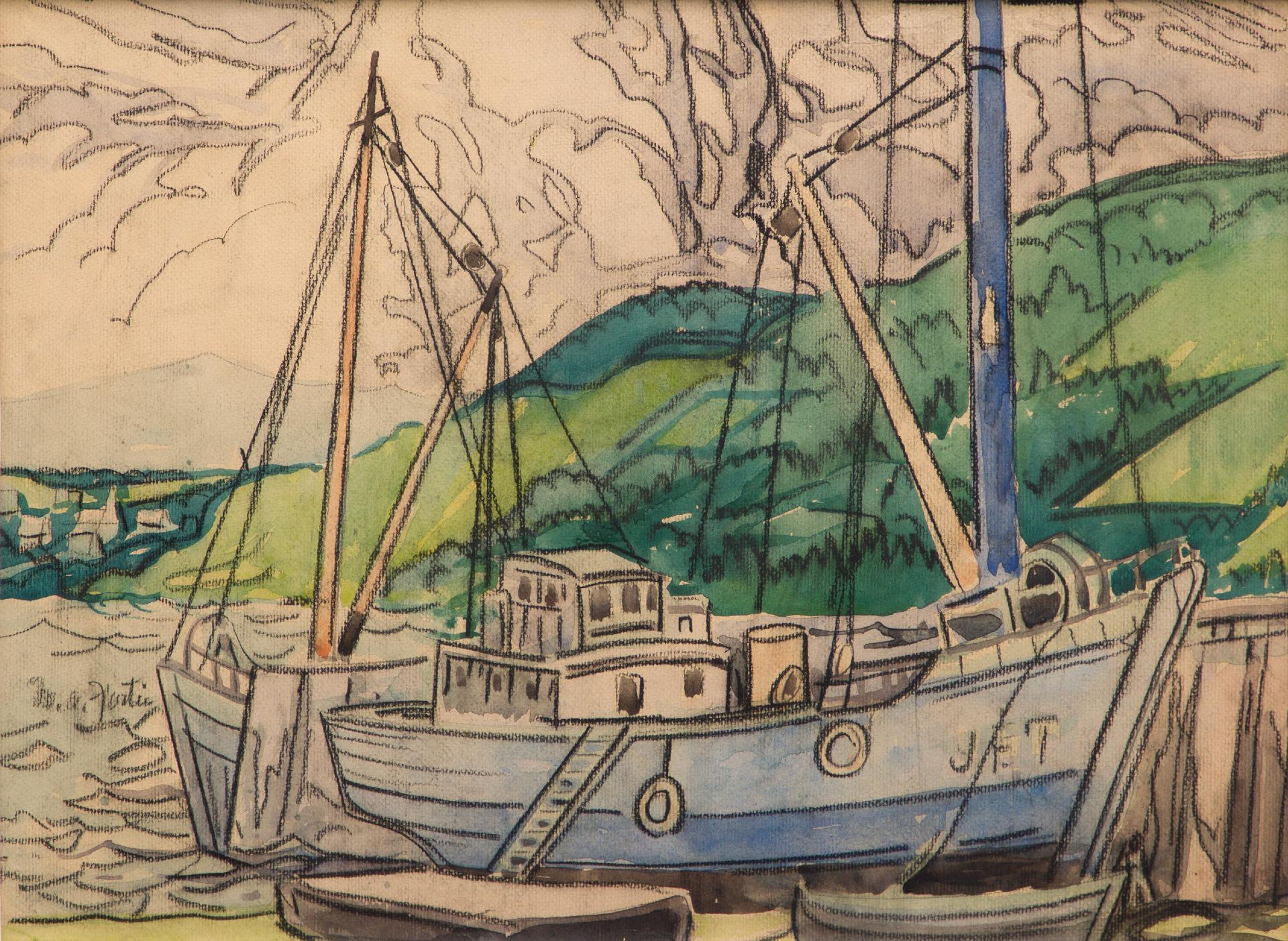 Marc-Aurèle Fortin (1888-1970) - Sans titre / Untitled, c. 1948