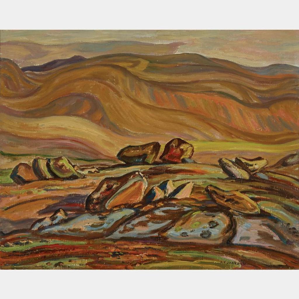 Alexander Young (A. Y.) Jackson (1882-1974) - Sub Arctic Family Group