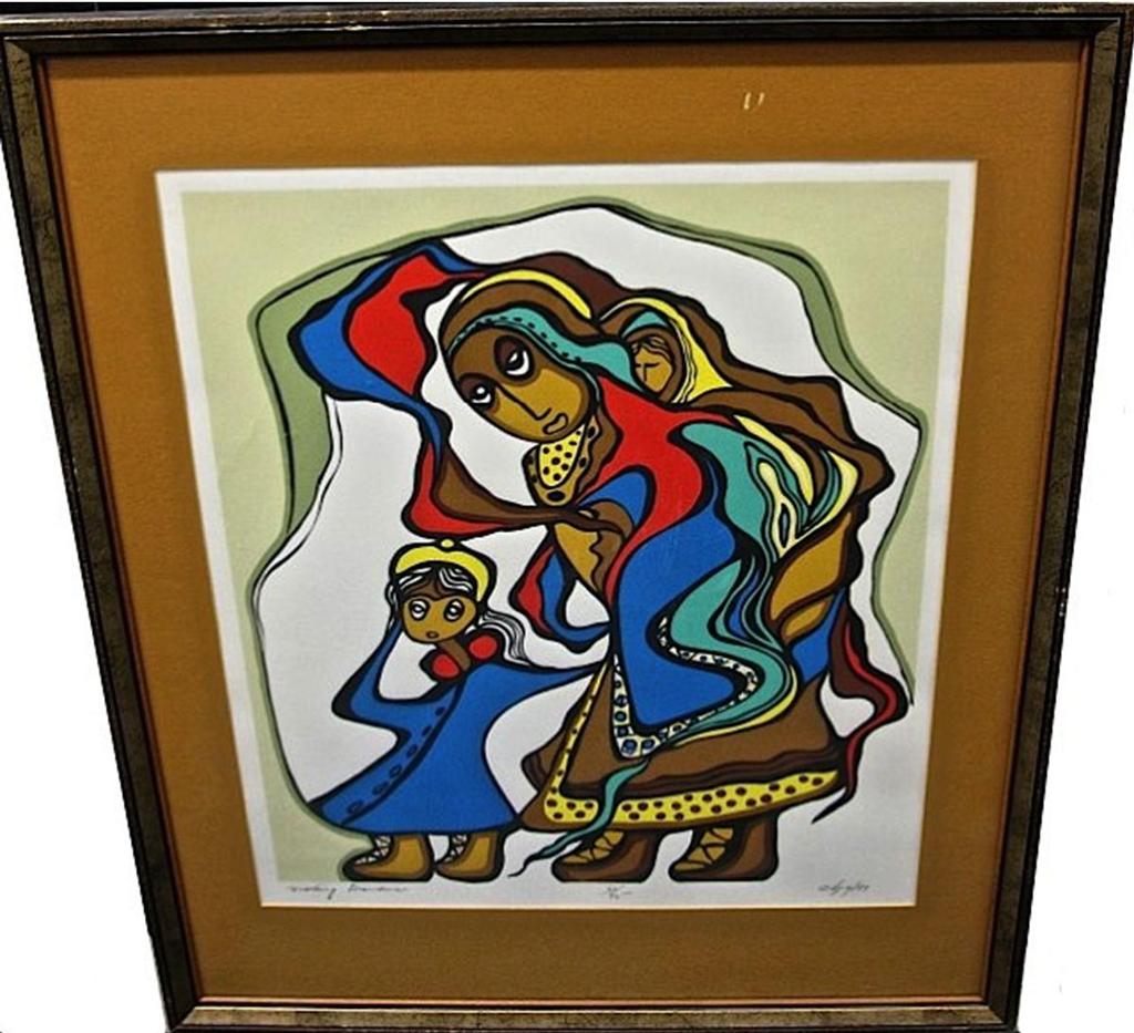 Daphne Odjig (1919-2016) - Visiting Grandma