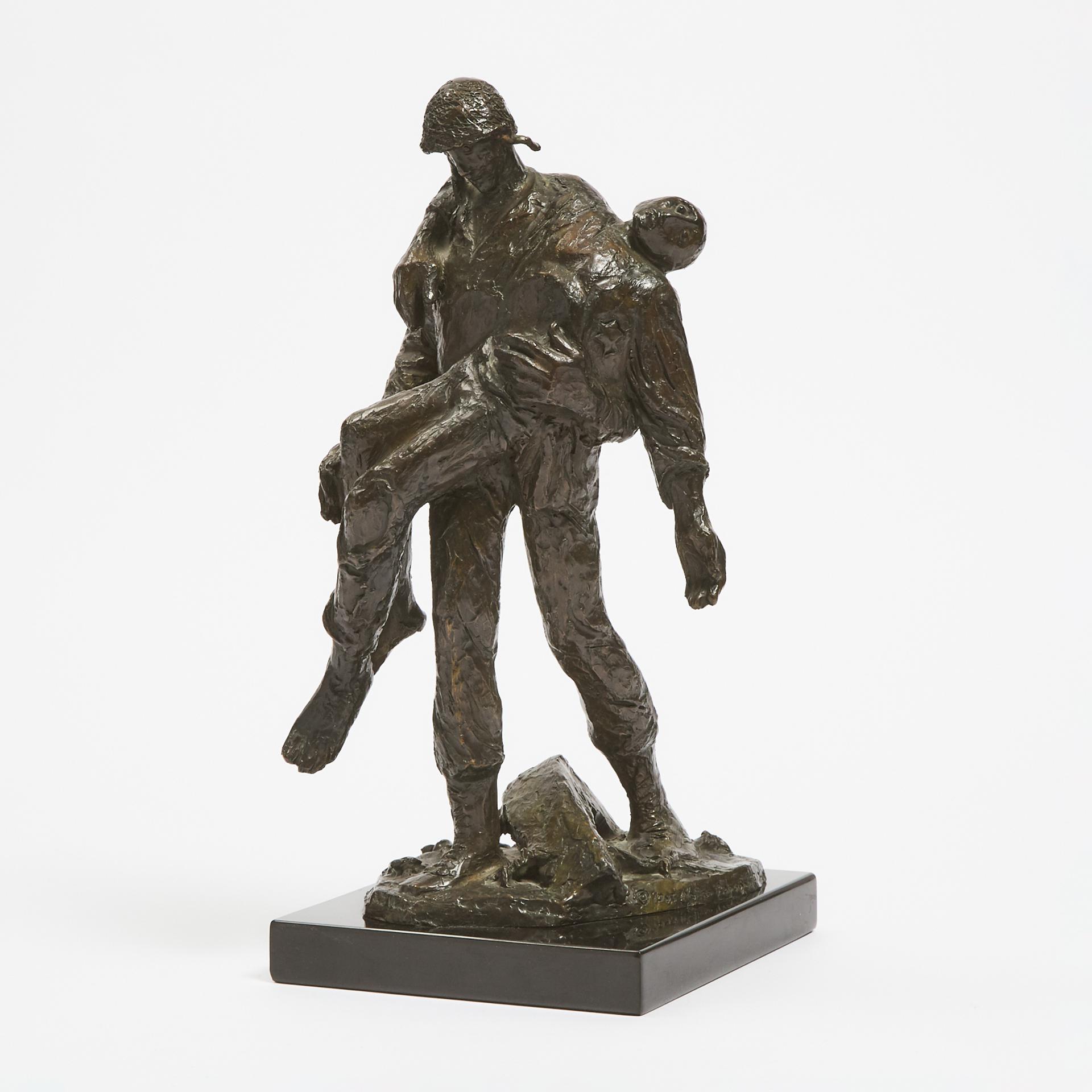 Nathan Rapoport (1911-1987) - Study For Liberation, 1985