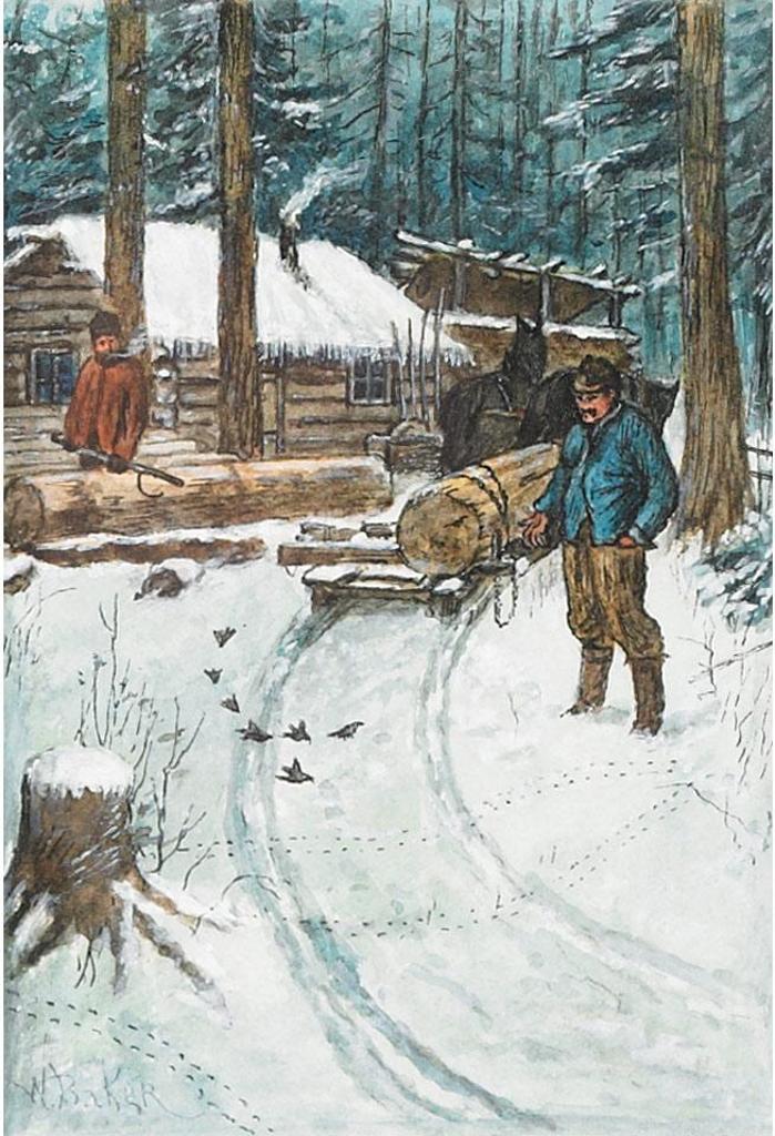Walter Baker (1859-1912) - Three Canadian Watercolours