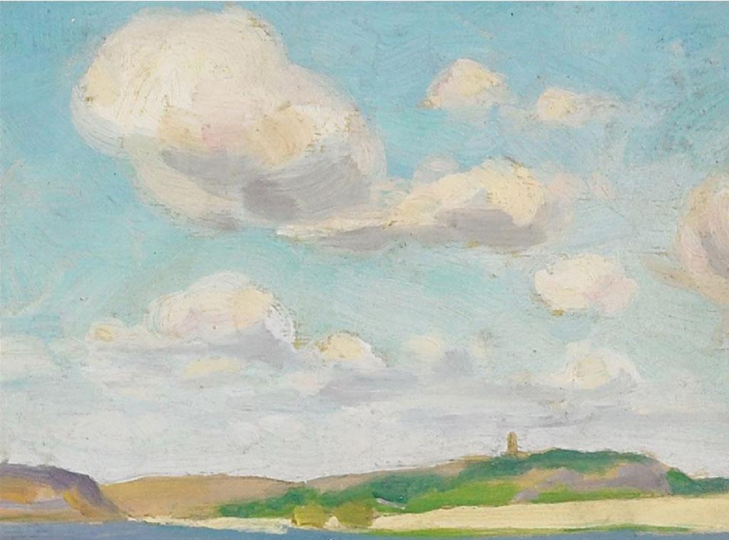 Edwin Headley Holgate (1892-1977) - Tripolia Village - Ukraine, 1914