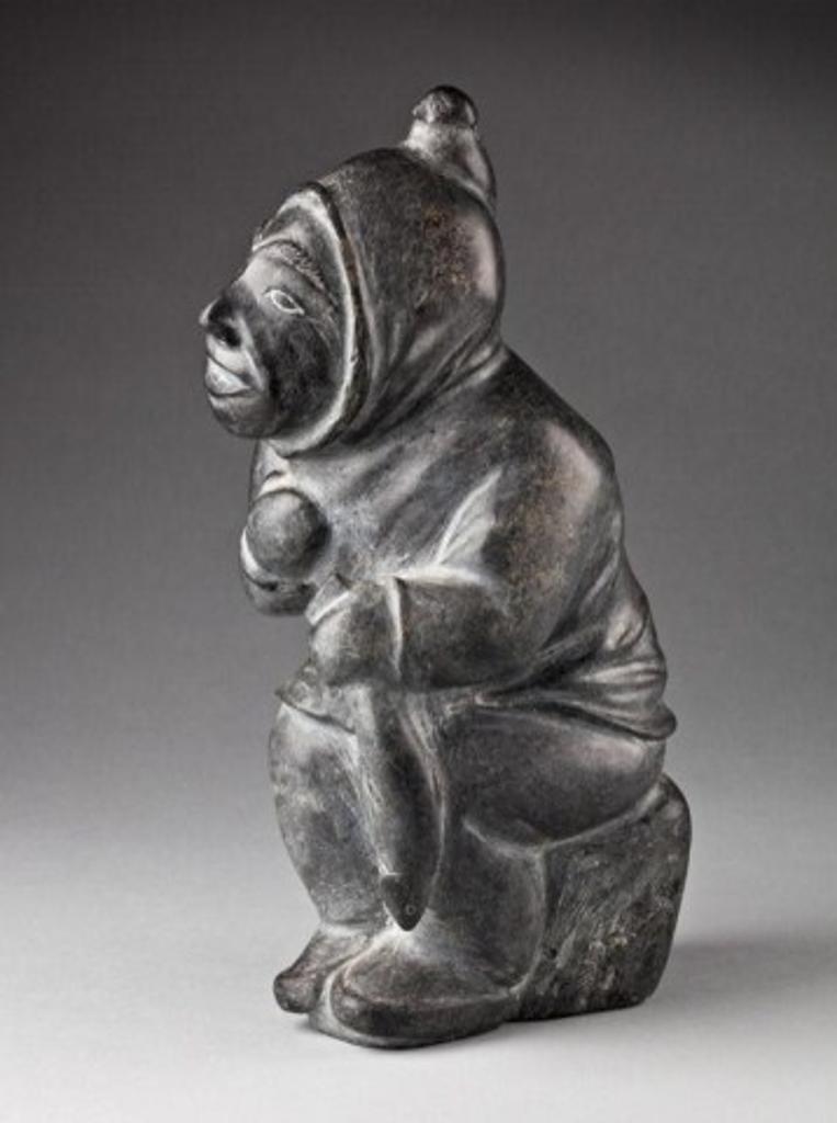 Eric Anoee (1924-1989) - Dark grey stone