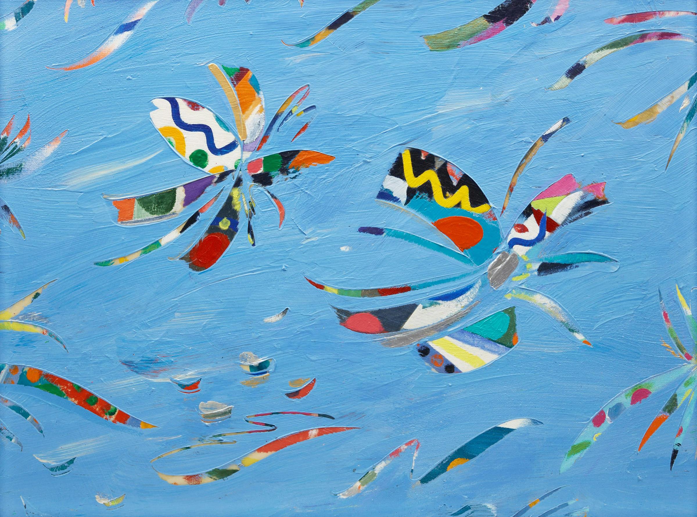 Paul Alexander Fournier (1939) - Blue Breeze from Amazonas Series