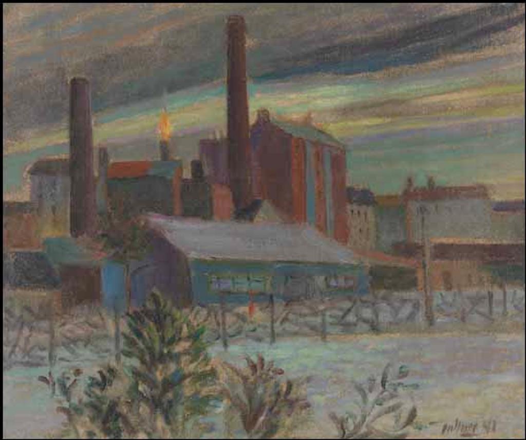 Jean-Philippe Dallaire (1916-1965) - Vue du camp St-Denis