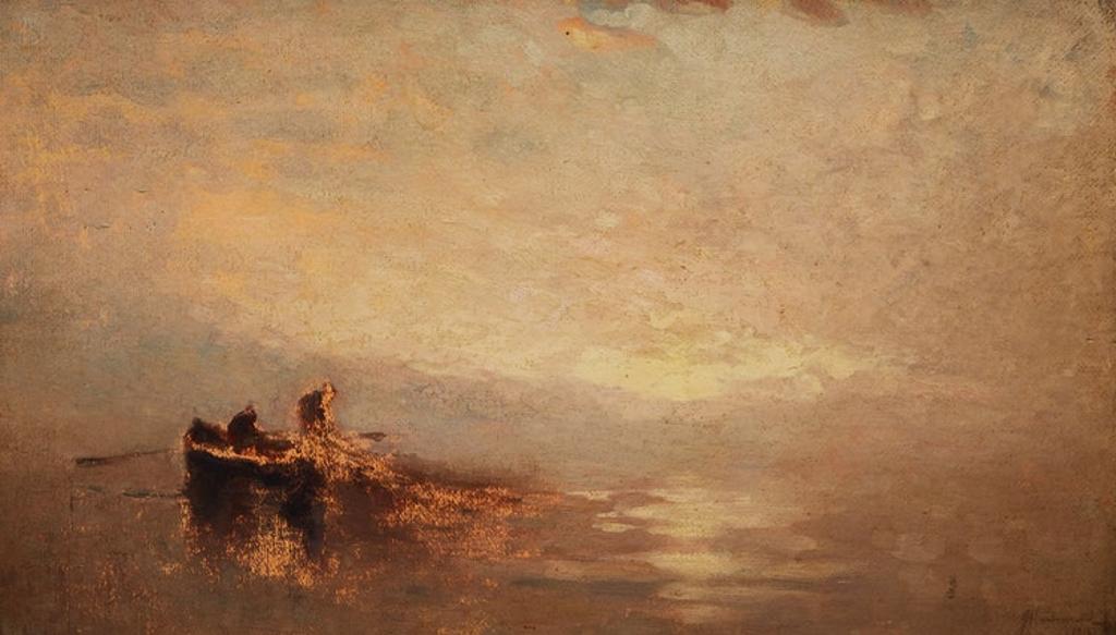 John A. Hammond (1843-1939) - Dawn, Bay of Fundy