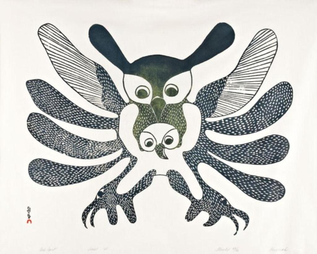 Kenojuak Ashevak (1927-2013) - Untitled
