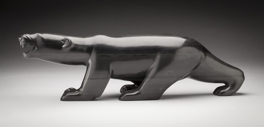 Johnny Kavik (1943) - Sanikiluaq, Polar Bear, 1996